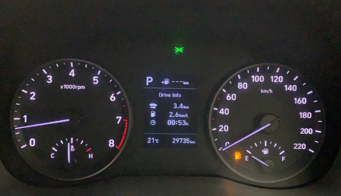 2017 Hyundai Verna 1.6 VTVT SX (O) AT, Petrol, Automatic, 29,735 km, Odometer Image