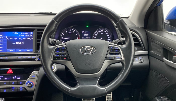 2017 Hyundai New Elantra 2.0 SX AT PETROL, Petrol, Automatic, 54,736 km, Steering Wheel Close Up