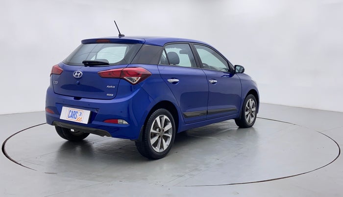 2015 Hyundai Elite i20 ASTA 1.2 (O), Petrol, Manual, 53,207 km, Right Back Diagonal (45- Degree) View