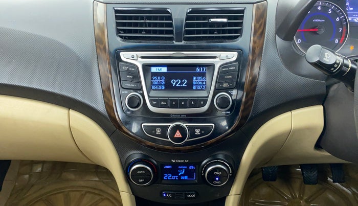 2015 Hyundai Verna FLUIDIC 1.6 VTVT S, Petrol, Manual, 42,111 km, Air Conditioner