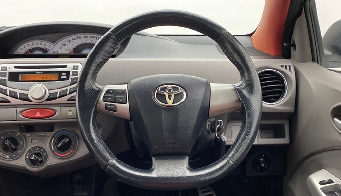 2011 Toyota Etios VX, Petrol, Manual, 54,675 km, Steering Wheel Close Up