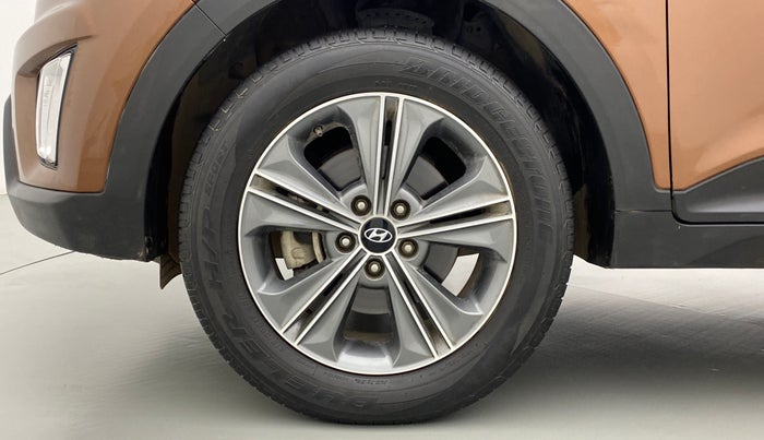 2017 Hyundai Creta 1.6 SX PLUS AUTO PETROL, Petrol, Automatic, 14,280 km, Left Front Wheel
