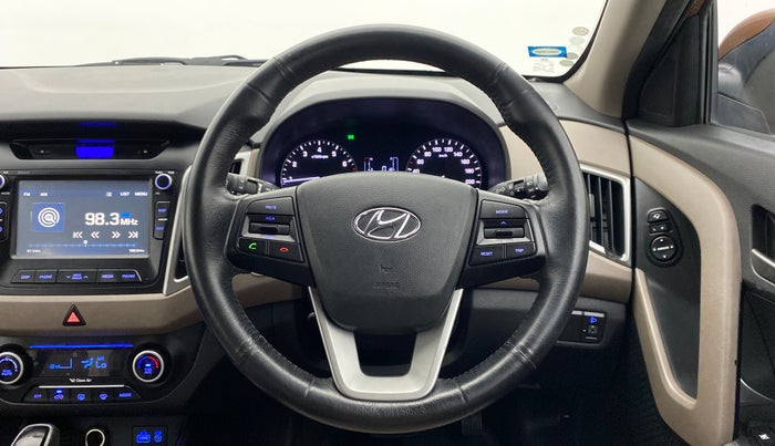 2017 Hyundai Creta 1.6 SX PLUS AUTO PETROL, Petrol, Automatic, 14,280 km, Steering Wheel Close Up