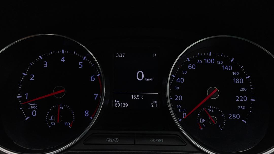 2016 Volkswagen Polo Gti, Automatic, 69139 km, Odometer View