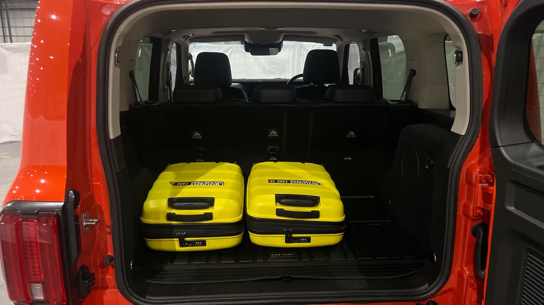 2023 GWM Tank 300 Ultra Hybrid, Automatic, 47112 km, Boot Inside View with Luggage