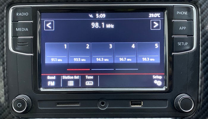 2018 Volkswagen Vento HIGHLINE PLUS TDI AT, Diesel, Automatic, 78,629 km, Infotainment System