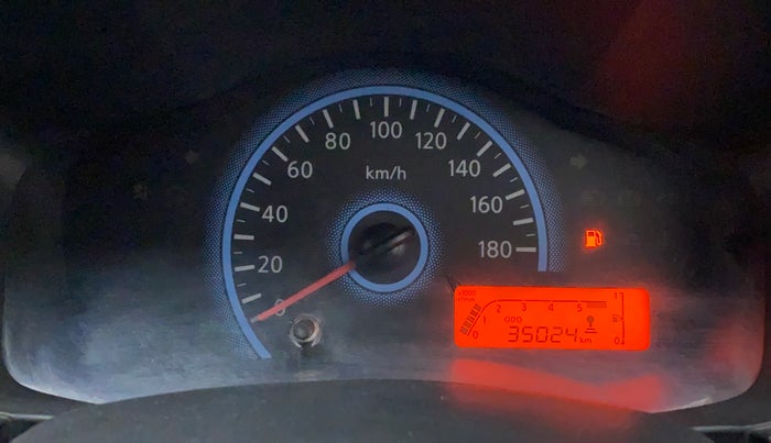 2017 Datsun Redi Go T(O) 0.8L LIMITED EDITION, Petrol, Manual, 35,024 km, Odometer Image