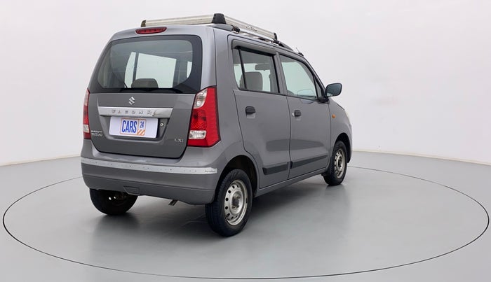 2014 Maruti Wagon R 1.0 LXI, Petrol, Manual, 77,344 km, Right Back Diagonal