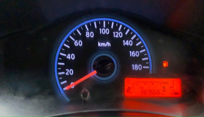 2018 Datsun Redi Go T(O) 1.0, Petrol, Manual, 36,965 km, Odometer Image