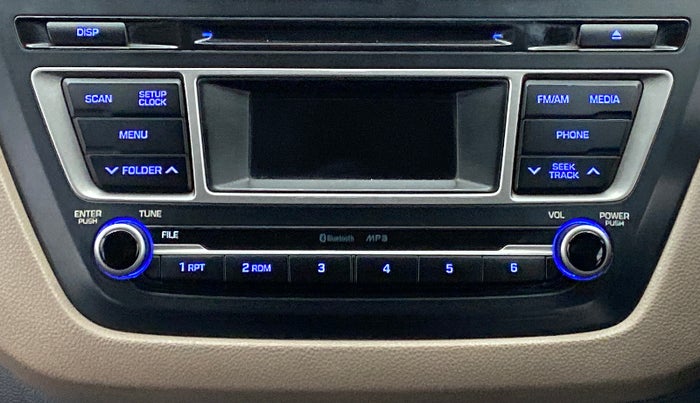 2014 Hyundai Elite i20 ASTA 1.2, Petrol, Manual, 80,894 km, Infotainment system - Music system not functional
