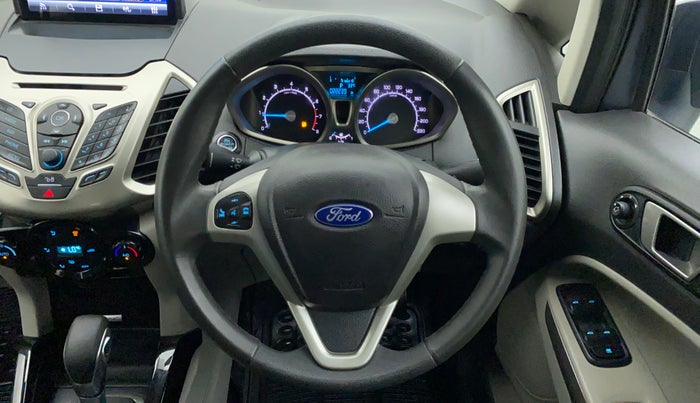2016 Ford Ecosport TITANIUM 1.5L PETROL AT, Petrol, Automatic, 22,239 km, Steering Wheel Close Up
