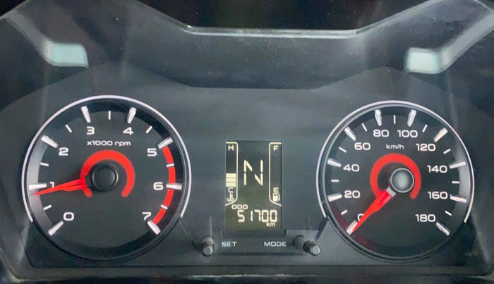 2017 Mahindra Kuv100 K6+ 6 STR, Petrol, Manual, 51,905 km, Odometer Image