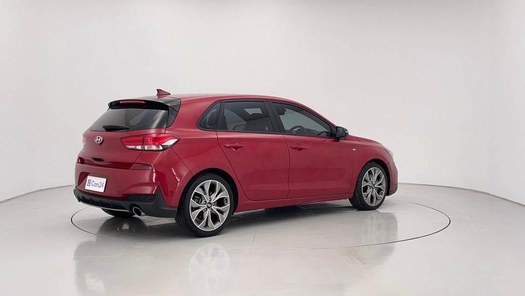 2019 Hyundai i30 N Line, Automatic, 141034 km, Right Back Diagonal (45- Degree) View