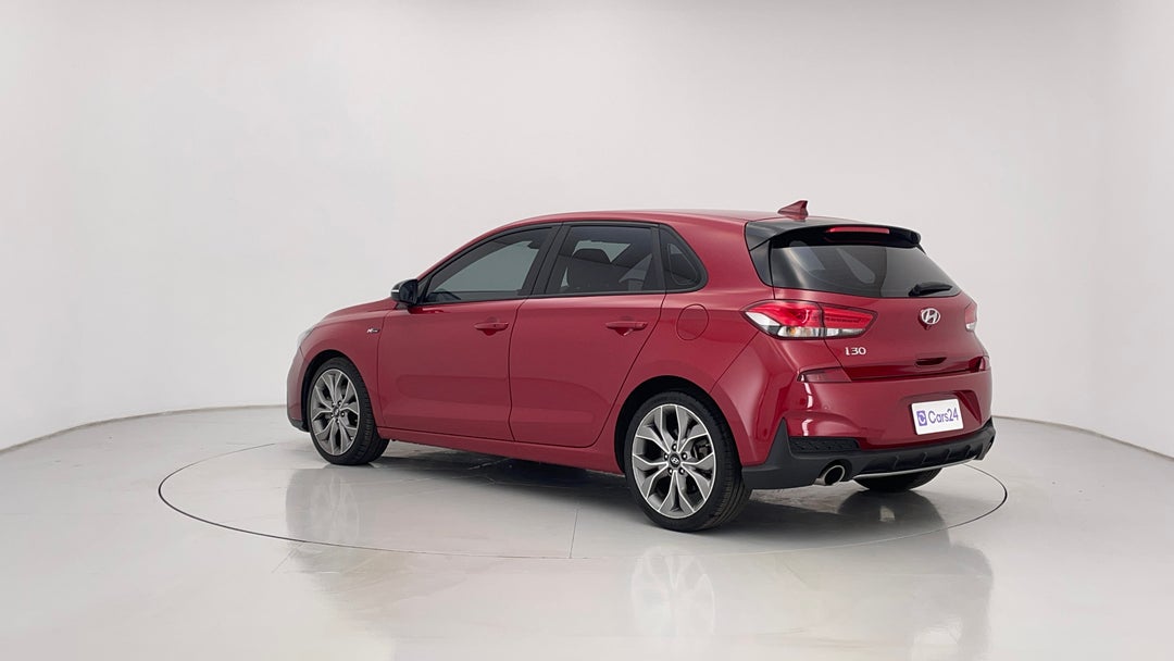 2019 Hyundai i30 N Line, Automatic, 141034 km, Left Back Diagonal (45- Degree) View