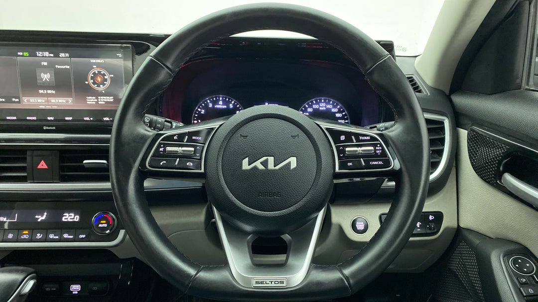 Steering Wheel Close Up