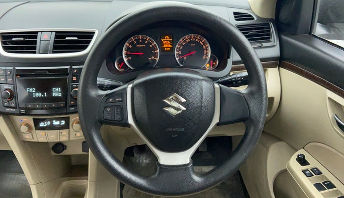 2013 Maruti Swift Dzire ZXI 1.2 BS IV, Petrol, Manual, 39,859 km, Steering Wheel Close-up