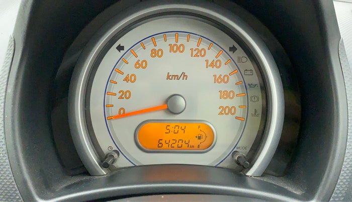 2010 Maruti Ritz VXI, Petrol, Manual, 64,204 km, Odometer Image