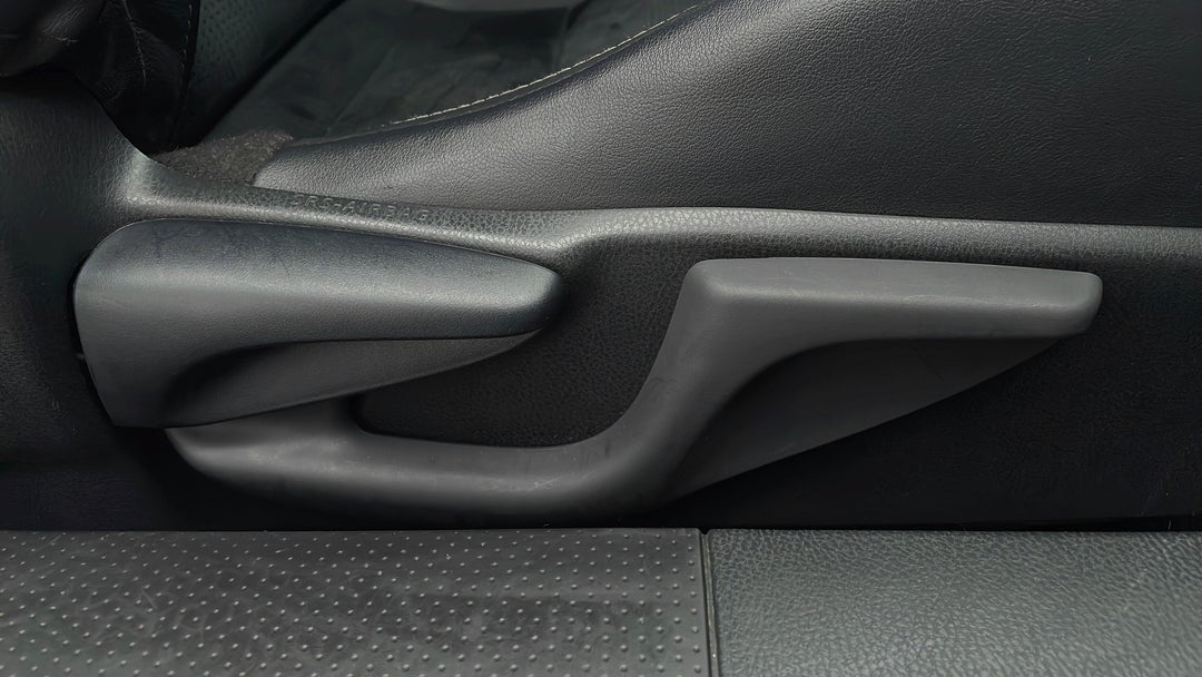 Drivers Side Adjustment Panel