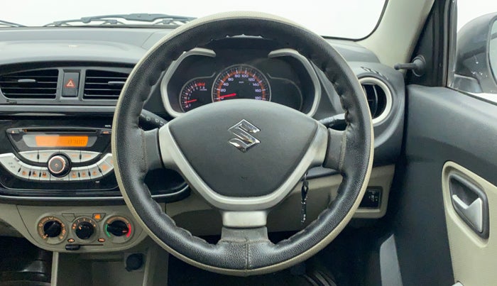 2015 Maruti Alto K10 VXI P, Petrol, Manual, 58,475 km, Steering Wheel Close Up