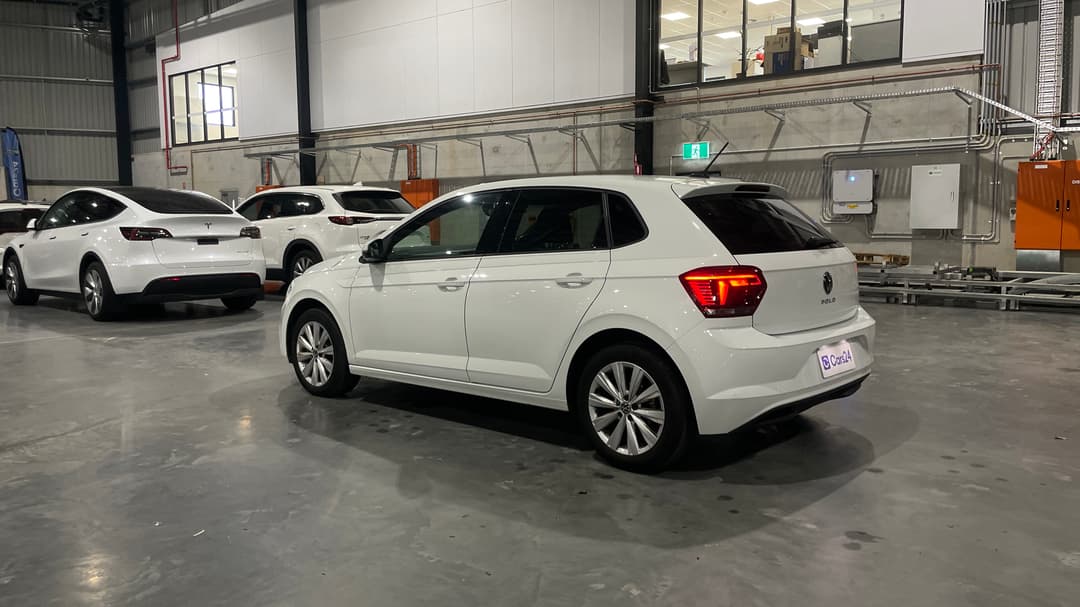 2020 Volkswagen Polo 85tsi Style, Automatic, 40243 km, Left Back Diagonal (45- Degree) View