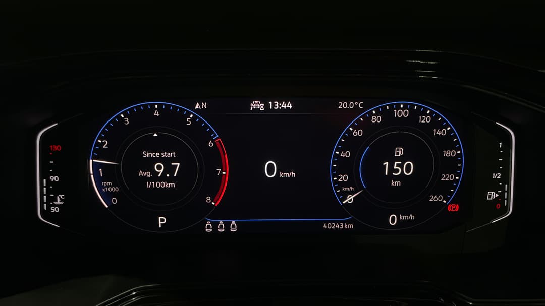 2020 Volkswagen Polo 85tsi Style, Automatic, 40243 km, Odometer View
