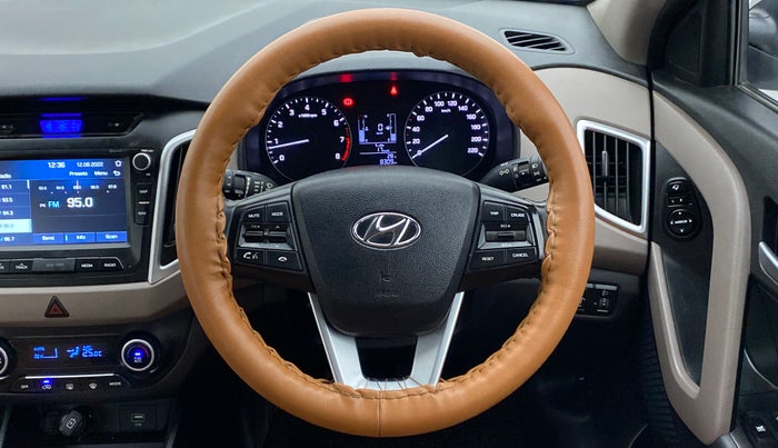 2020 Hyundai Creta SX PETROL MT, Petrol, Manual, 8,443 km, Steering Wheel Close Up