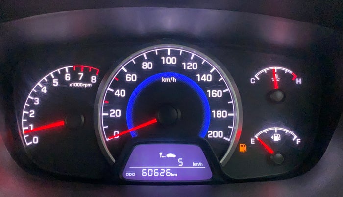 2018 Hyundai Grand i10 MAGNA 1.2 KAPPA VTVT, Petrol, Manual, 60,626 km, Odometer Image