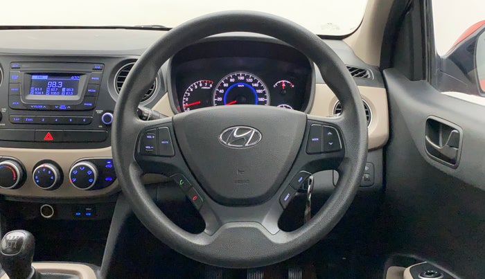 2018 Hyundai Grand i10 MAGNA 1.2 KAPPA VTVT, Petrol, Manual, 60,626 km, Steering Wheel Close Up