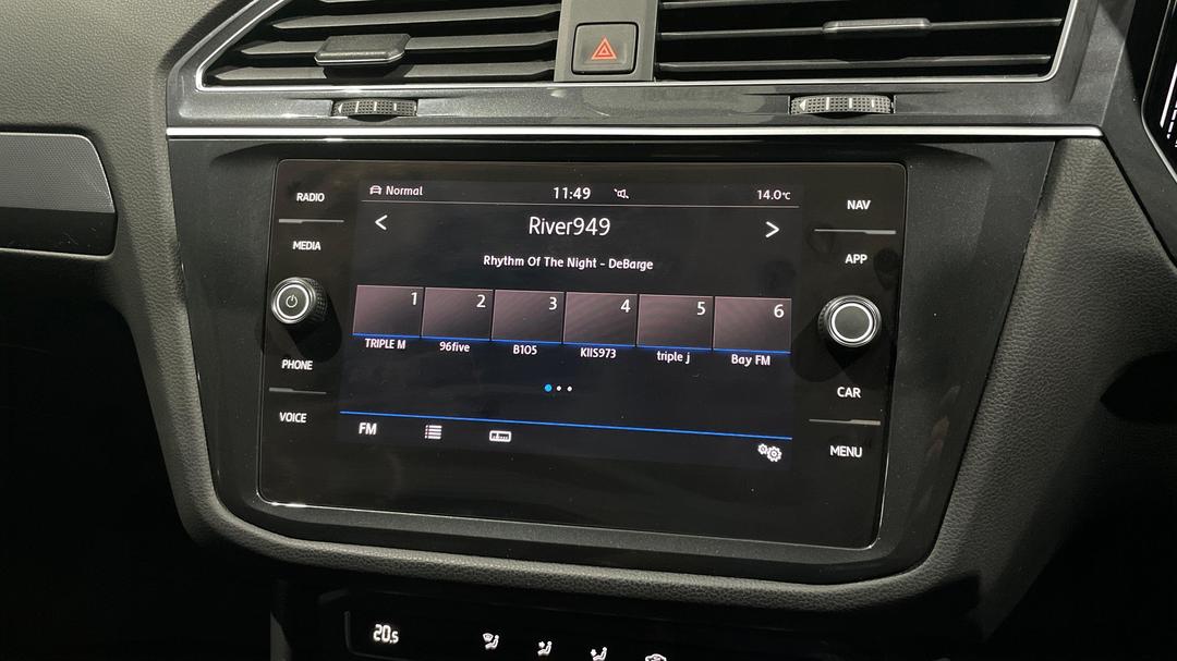 2019 Volkswagen Tiguan 132 Tsi R-line Edition, Automatic, 131927 km, Infotainment System