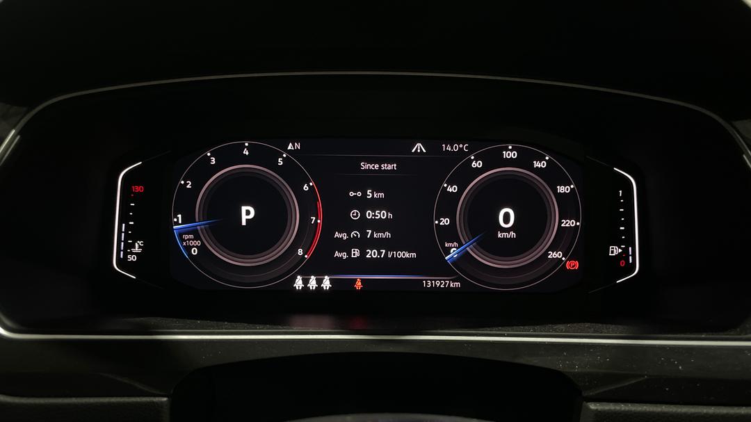 2019 Volkswagen Tiguan 132 Tsi R-line Edition, Automatic, 131927 km, Odometer View