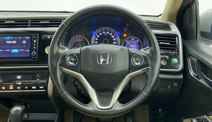 2017 Honda City 1.5L I-VTEC ZX CVT, Petrol, Automatic, 85,638 km, Steering Wheel Close Up