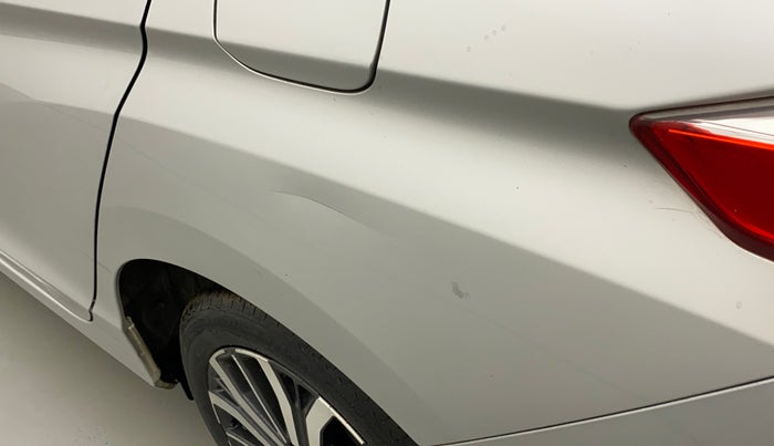2017 Honda City 1.5L I-VTEC ZX CVT, Petrol, Automatic, 85,507 km, Left quarter panel - Minor scratches
