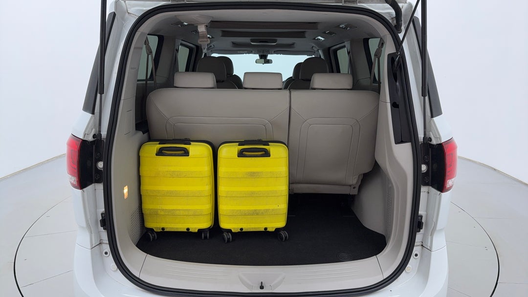 Boot Inside View with Luggage