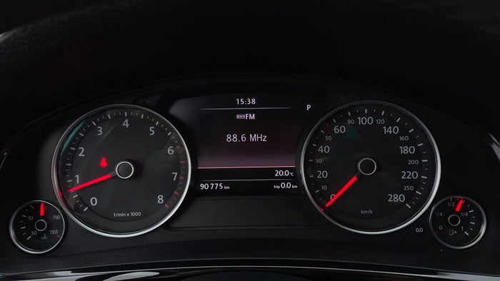 Volkswagen Touareg-Odometer View