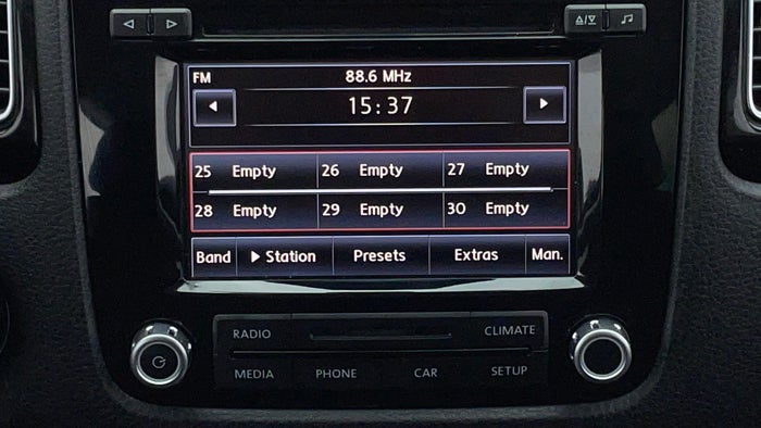 Volkswagen Touareg-Infotainment System