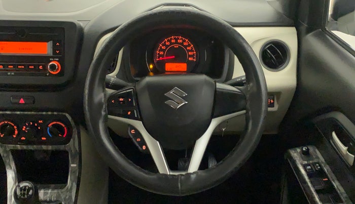 2021 Maruti New Wagon-R VXI (O) 1.2, Petrol, Manual, 19,528 km, Steering Wheel Close Up