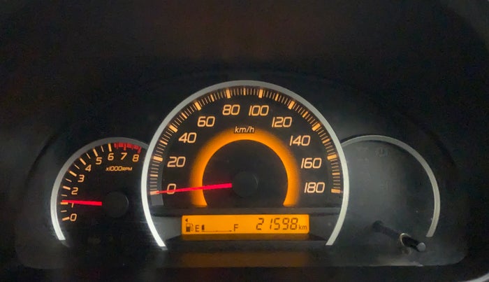2015 Maruti Wagon R 1.0 VXI, Petrol, Manual, 21,598 km, Odometer Image