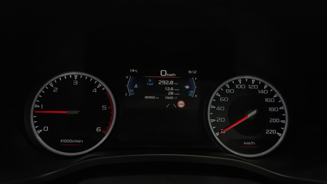 2023 Isuzu D-MAX Sx (4x2) High-ride, Manual, 36902 km, Odometer View
