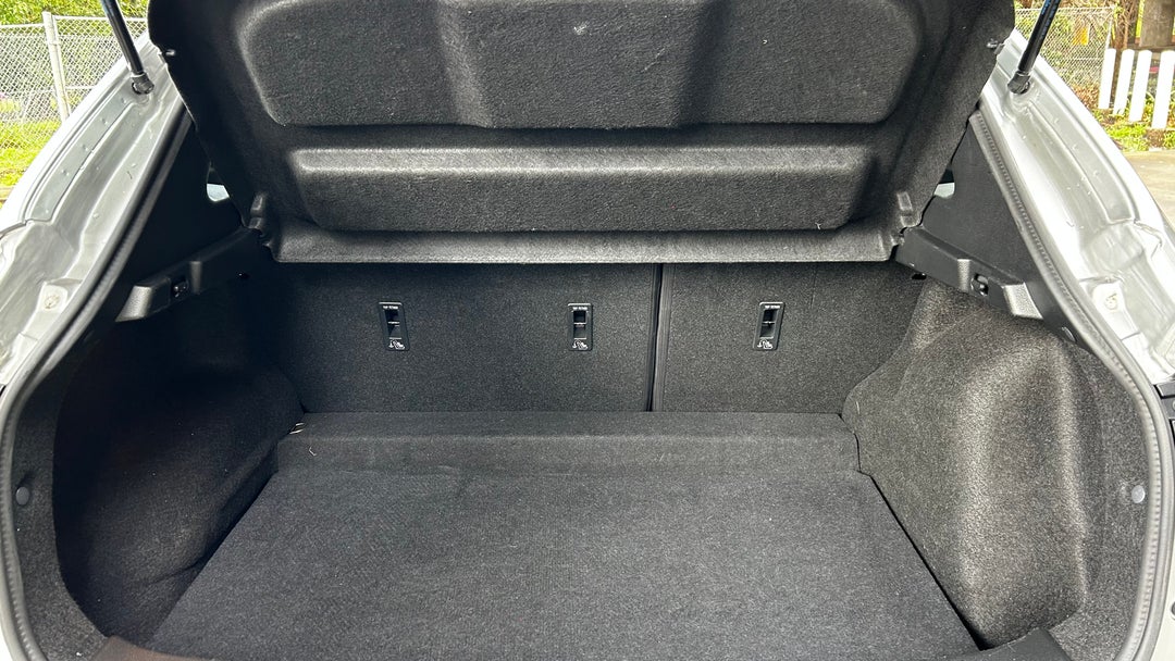 Boot Inside View with Luggage