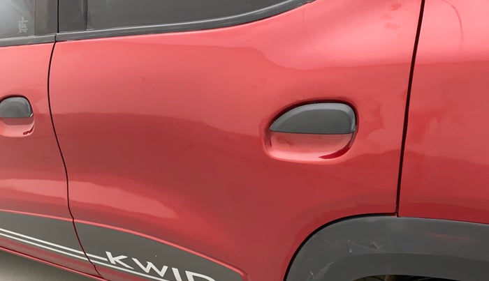 2019 Renault Kwid RXT 1.0 (O), Petrol, Manual, 75,494 km, Rear left door - Slightly dented