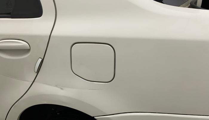 2012 Toyota Etios G, Petrol, Manual, 75,209 km, Left quarter panel - Slightly dented