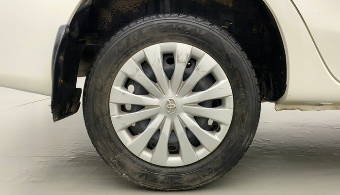 2012 Toyota Etios G, Petrol, Manual, 75,209 km, Right Rear Wheel