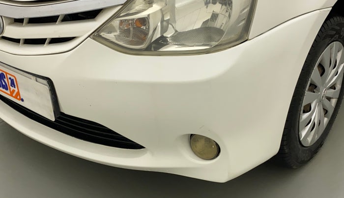 2012 Toyota Etios G, Petrol, Manual, 75,209 km, Front bumper - Minor scratches