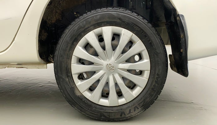 2012 Toyota Etios G, Petrol, Manual, 75,209 km, Left Rear Wheel