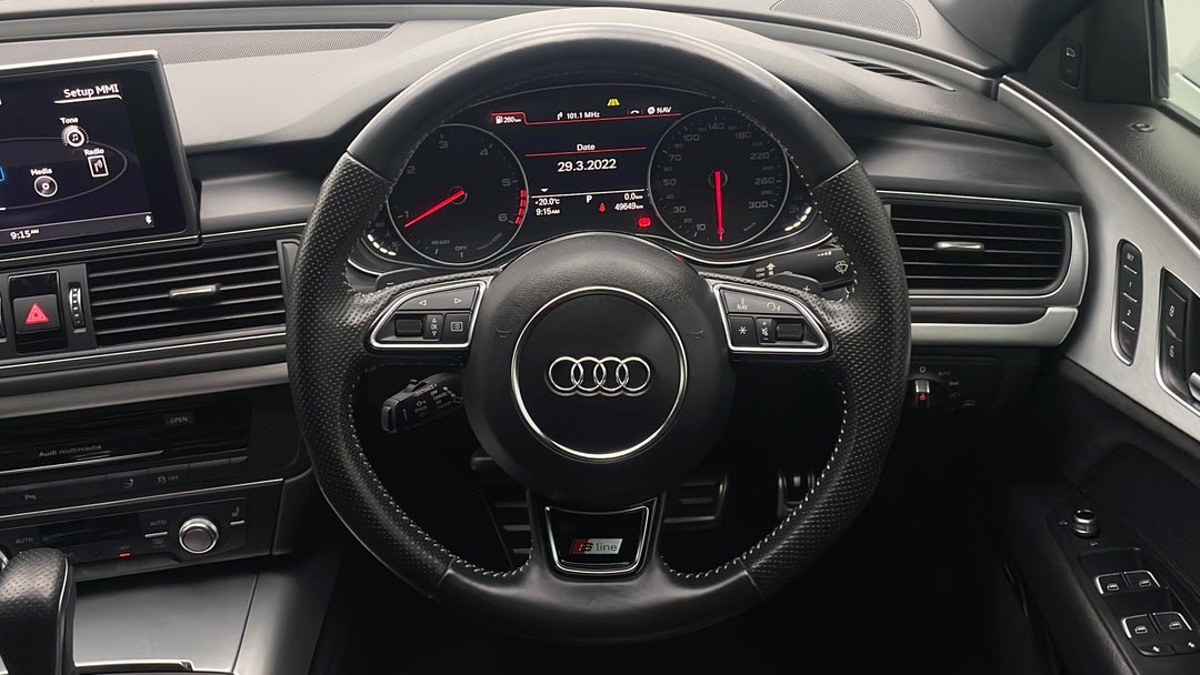 Steering Wheel Close-up