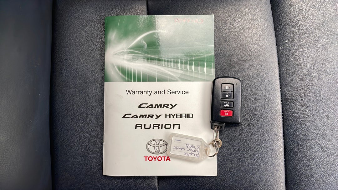 2017 Toyota Aurion Sportivo, Automatic, 46563 km, Key Close-up