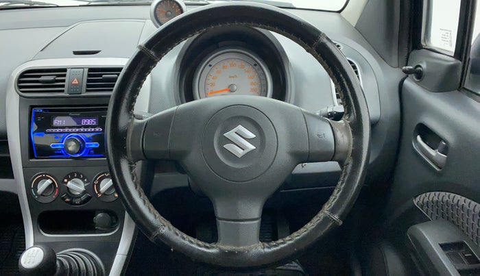 2014 Maruti Ritz VXI, Petrol, Manual, 74,926 km, Steering Wheel Close Up