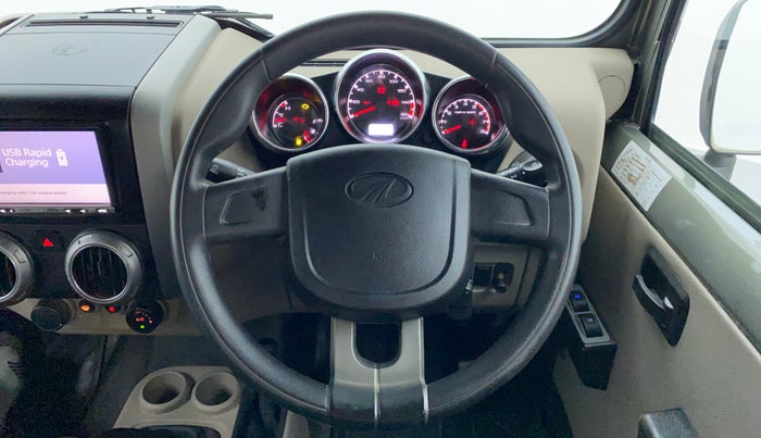 2018 Mahindra Thar CRDE 4X4 BS IV, Diesel, Manual, 54,647 km, Steering Wheel Close Up