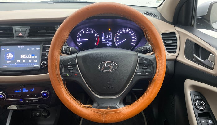 2017 Hyundai Elite i20 ASTA 1.2, Petrol, Manual, 75,615 km, Steering Wheel Close Up