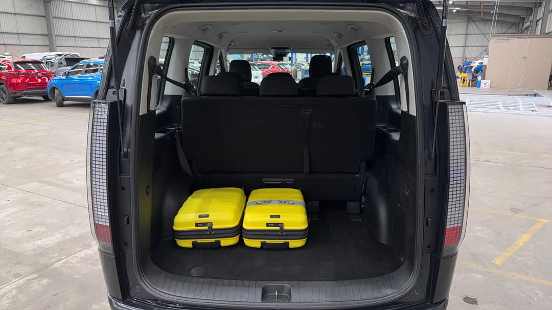2022 Hyundai Staria Staria, Automatic, 90935 km, Boot Inside View with Luggage